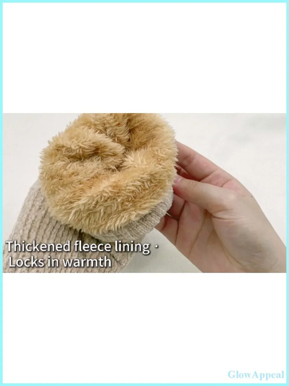 Women's Winter Gloves Chenille Touch Screen Thermal Fleece Knit Warm Elastic